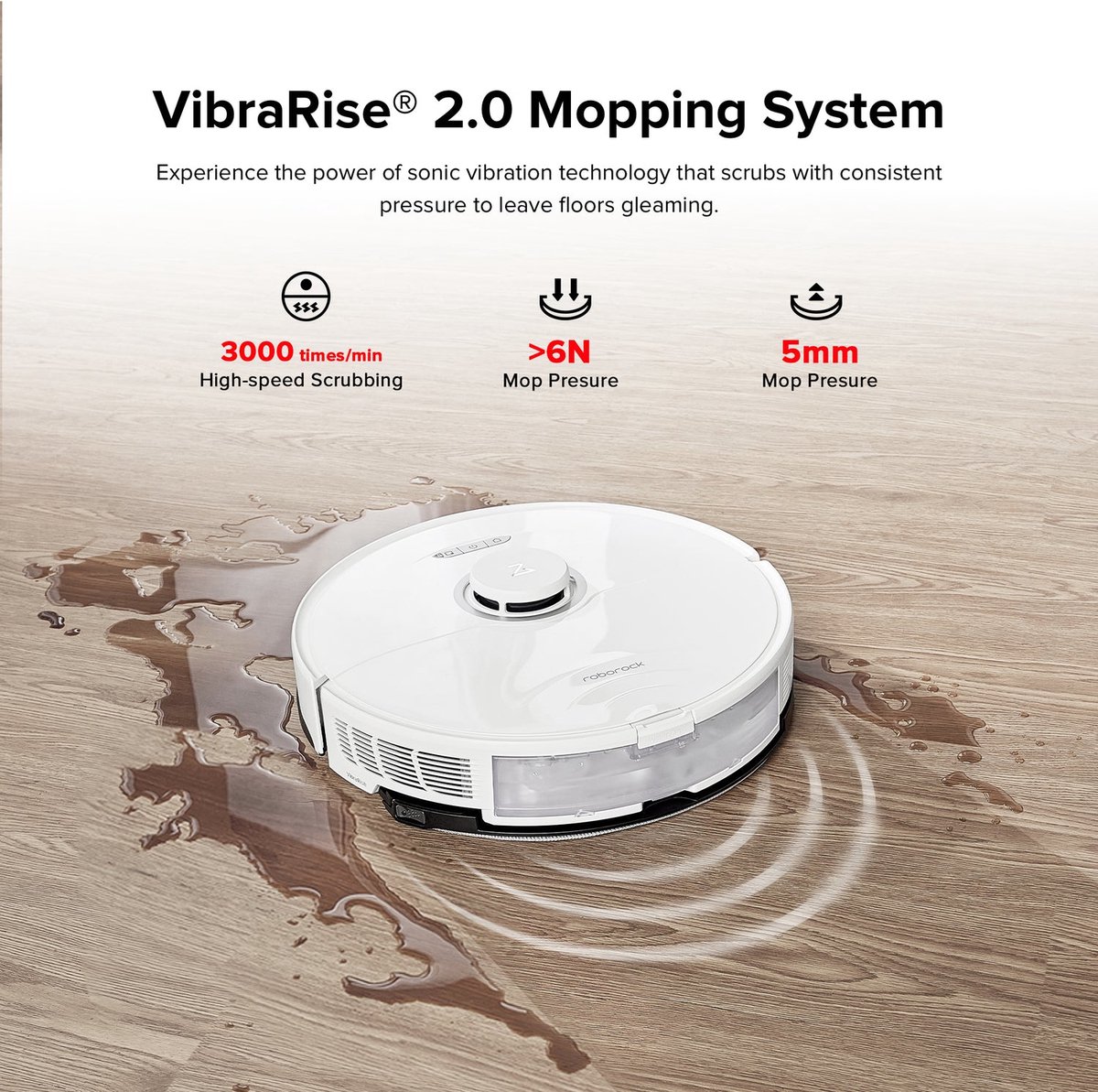 Roborock S8 Robotstofzuiger Wit
