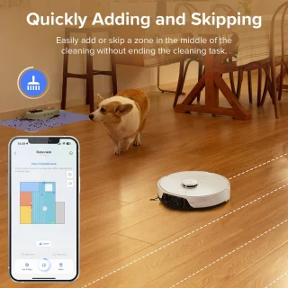 Roborock S8 Robotstofzuiger Wit