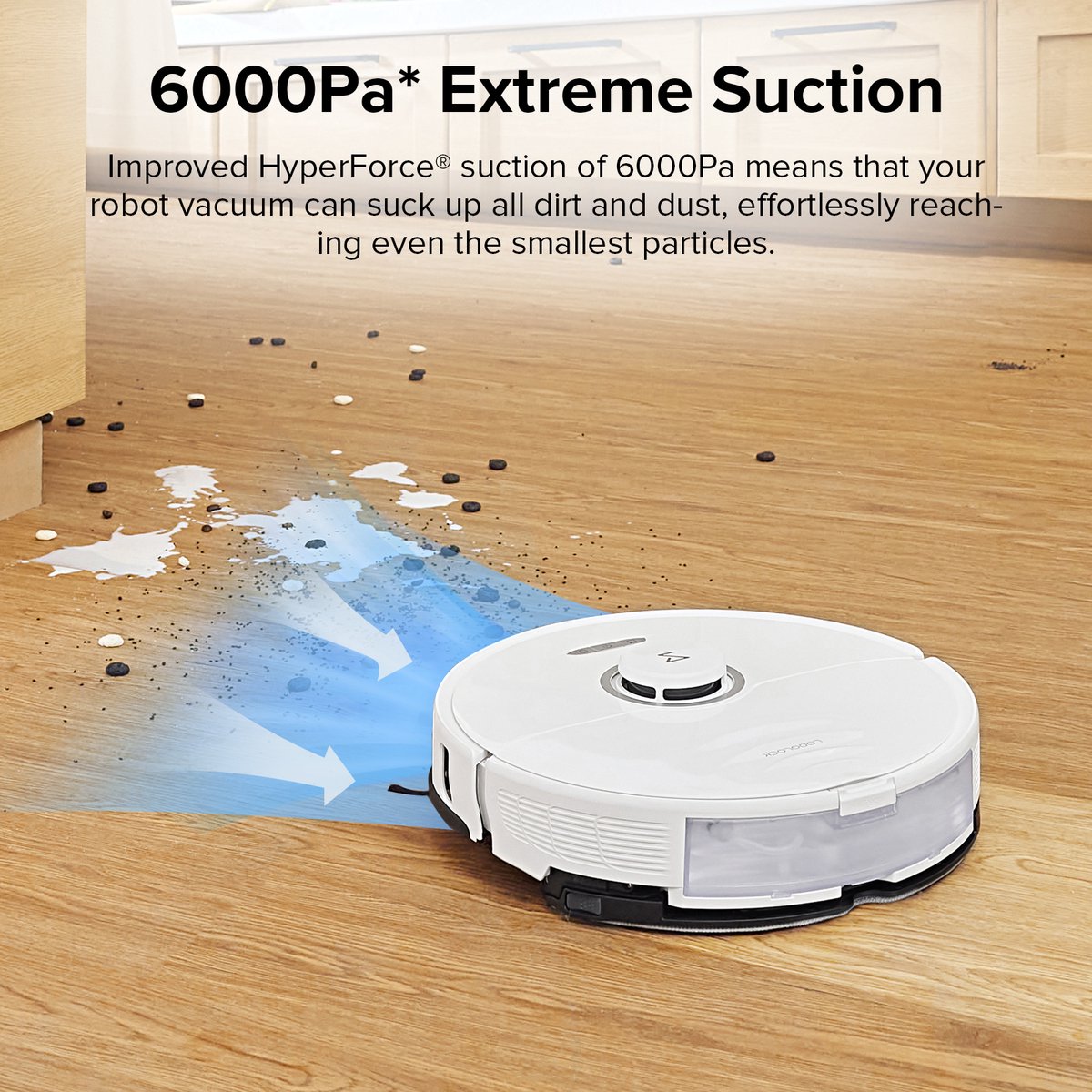 Roborock S8 Robotstofzuiger Wit