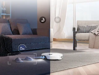 Roborock S8+ Robotstofzuiger Wit