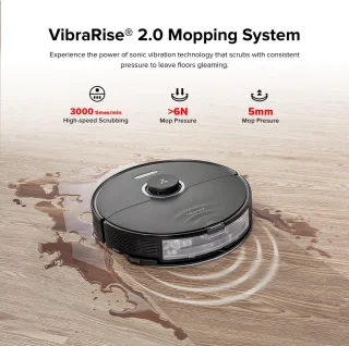 Roborock S8 Robotstofzuiger Zwart