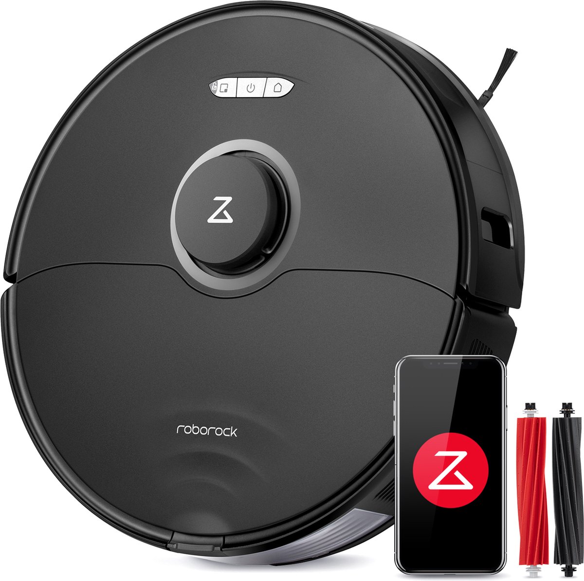 Roborock S8 Robotstofzuiger Zwart