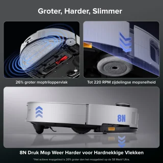 roborock Saros 10 Robotstofzuiger & Dweil