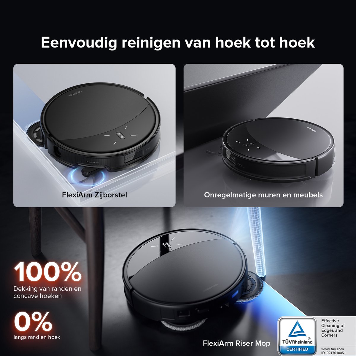 Roborock Saros 10R Robotstofzuiger