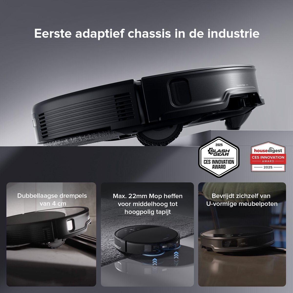 Roborock Saros 10R Robotstofzuiger