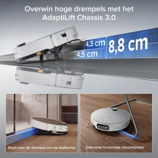 Wat vinden we goed aan de Roborock Saros 20 Sonic Robotstofzuiger - Wit