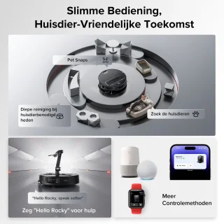 Roborock Saros Z70 Black Robotstofzuiger