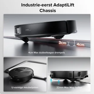Roborock Saros Z70 Black Robotstofzuiger