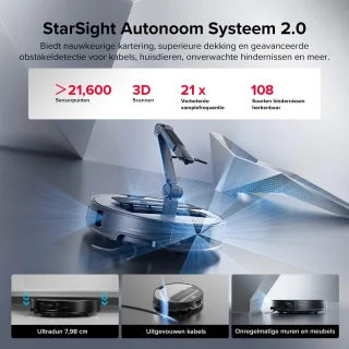Roborock Saros Z70 Robotstofzuiger