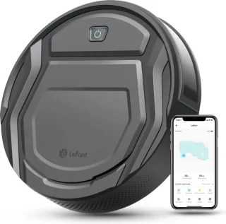 Robotstofzuiger 2-in-1 met Laadstation Donkergrijs