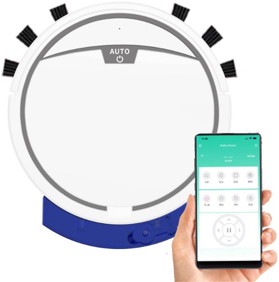 Robotstofzuiger 3-in-1 met app-bediening