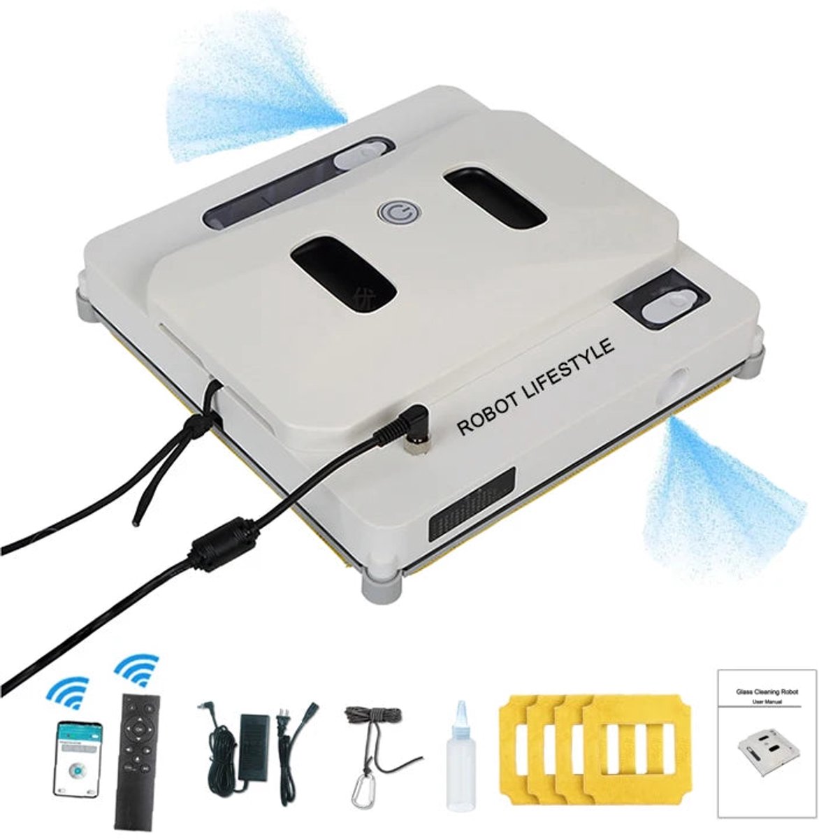 Robotstofzuiger Automatisch Wit