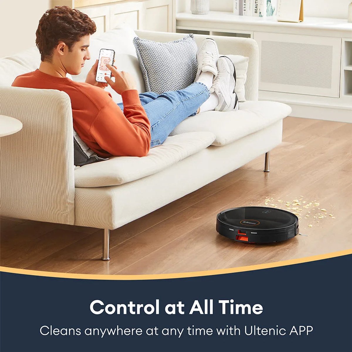 De Robotstofzuiger Dweilfunctie Automatische Tapijtboost App 3000 Pa 120 Minuten in één oogopslag