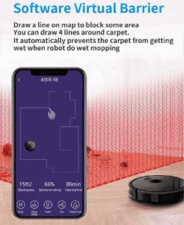 Robotstofzuiger dweilfunctie