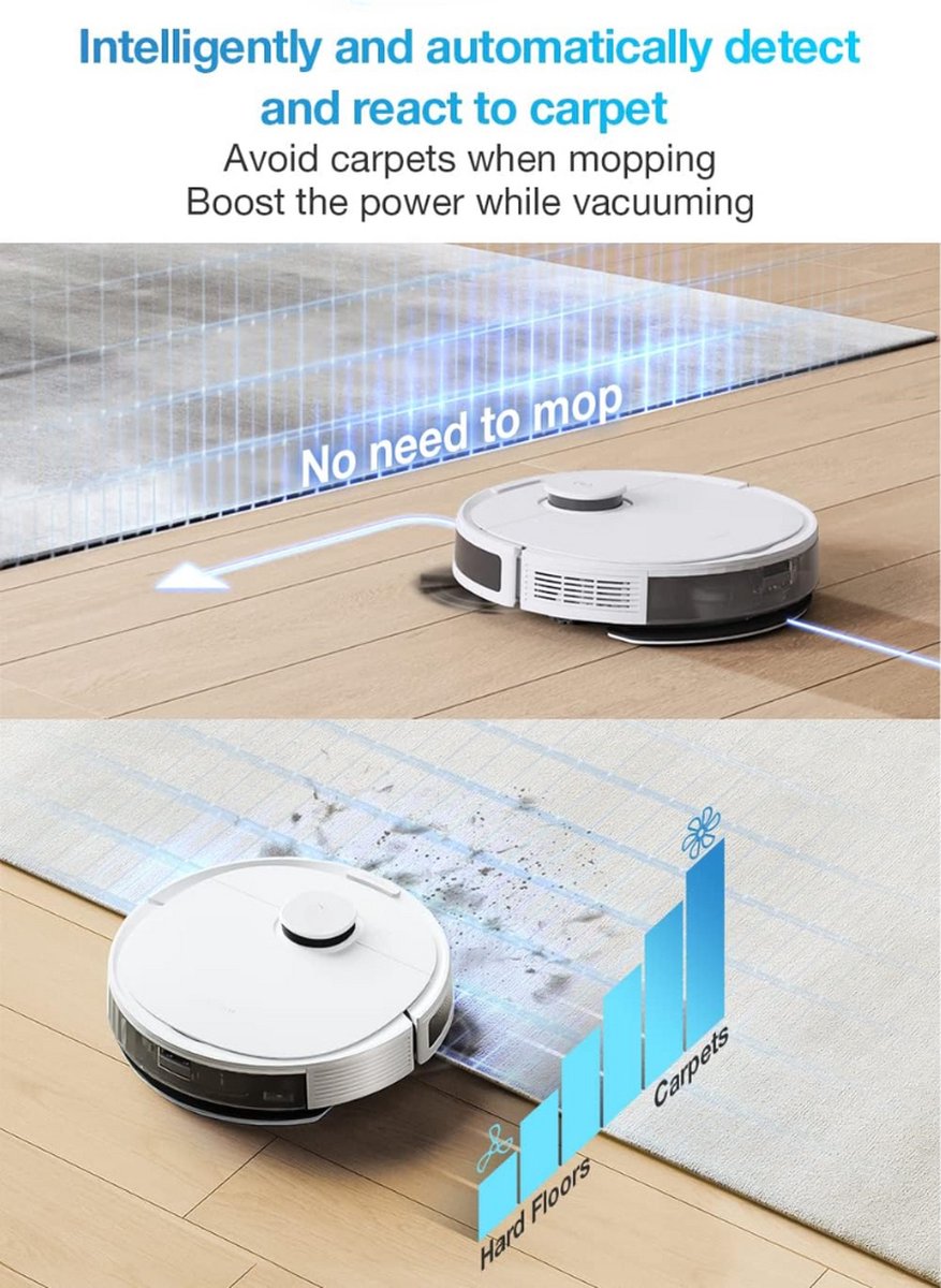Robotstofzuiger Huisdieren Laser
