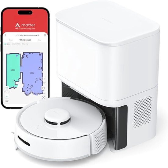 Robotstofzuiger Luxe voor Huisdieren Met App Bediening