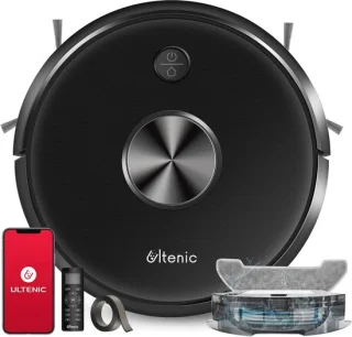 Robotstofzuiger met Dweilfunctie 3000 Pa - Compatibel Google Home Alexa