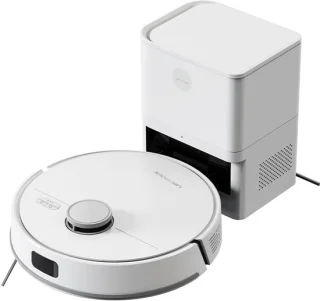 Robotstofzuiger met dweilfunctie wit