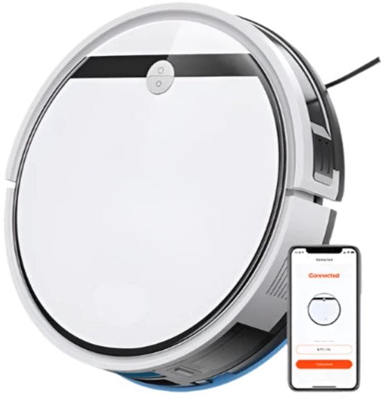 Robotstofzuiger met dweilsysteem 3000Pa WiFi Alexa Google