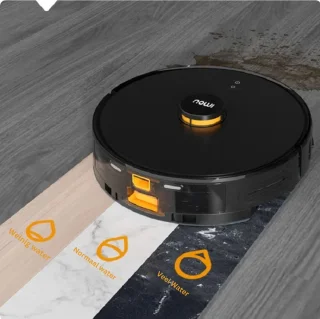 Robotstofzuiger met laadstation en appbediening