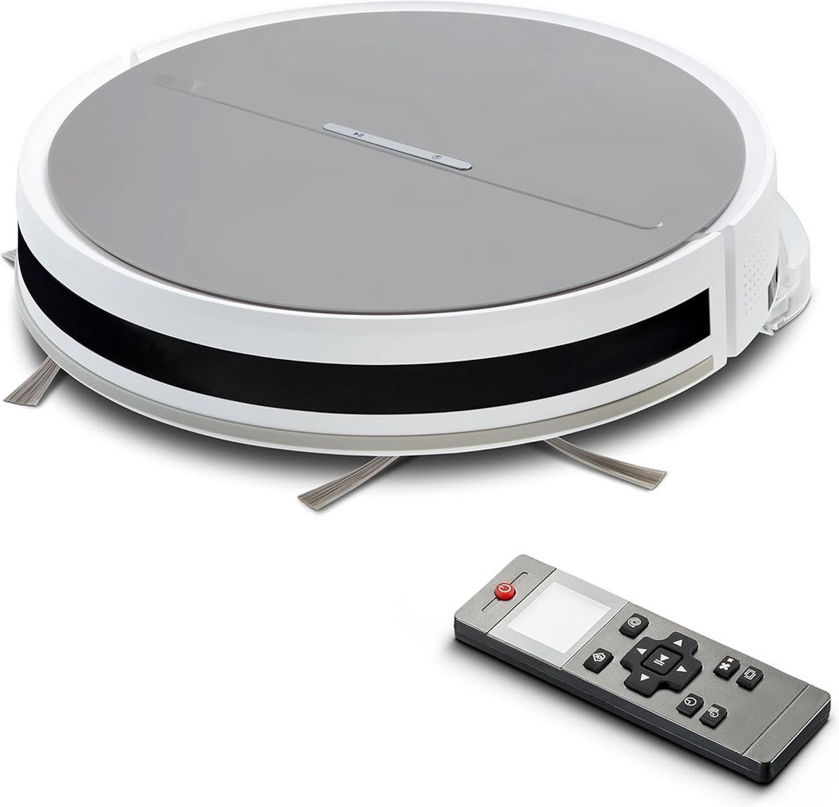 De Robotstofzuiger Wit met Laadstation White-label in één oogopslag