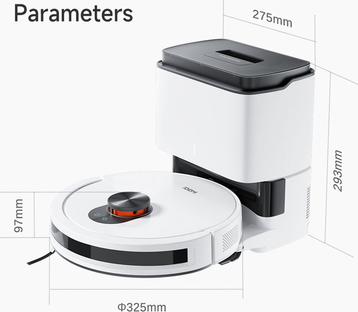 ROIDMI EVE CC Robotstofzuiger