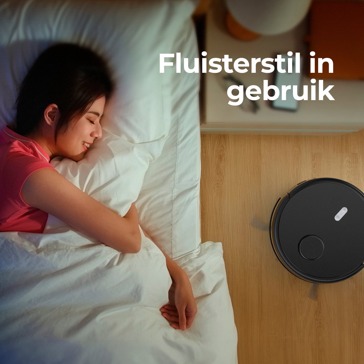 Roomware Robotstofzuiger met Dweilfunctie SMART Wifi