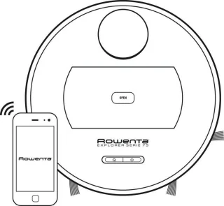 Rowenta X-plorer 75 RR7687 robotstofzuiger wit