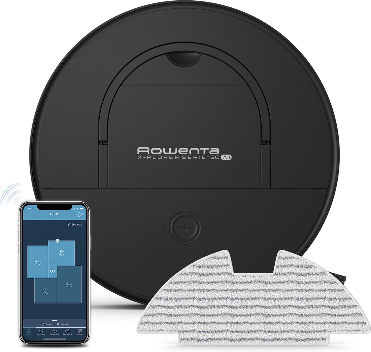 De Rowenta X-Plorer RR9075 Robotstofzuiger in één oogopslag