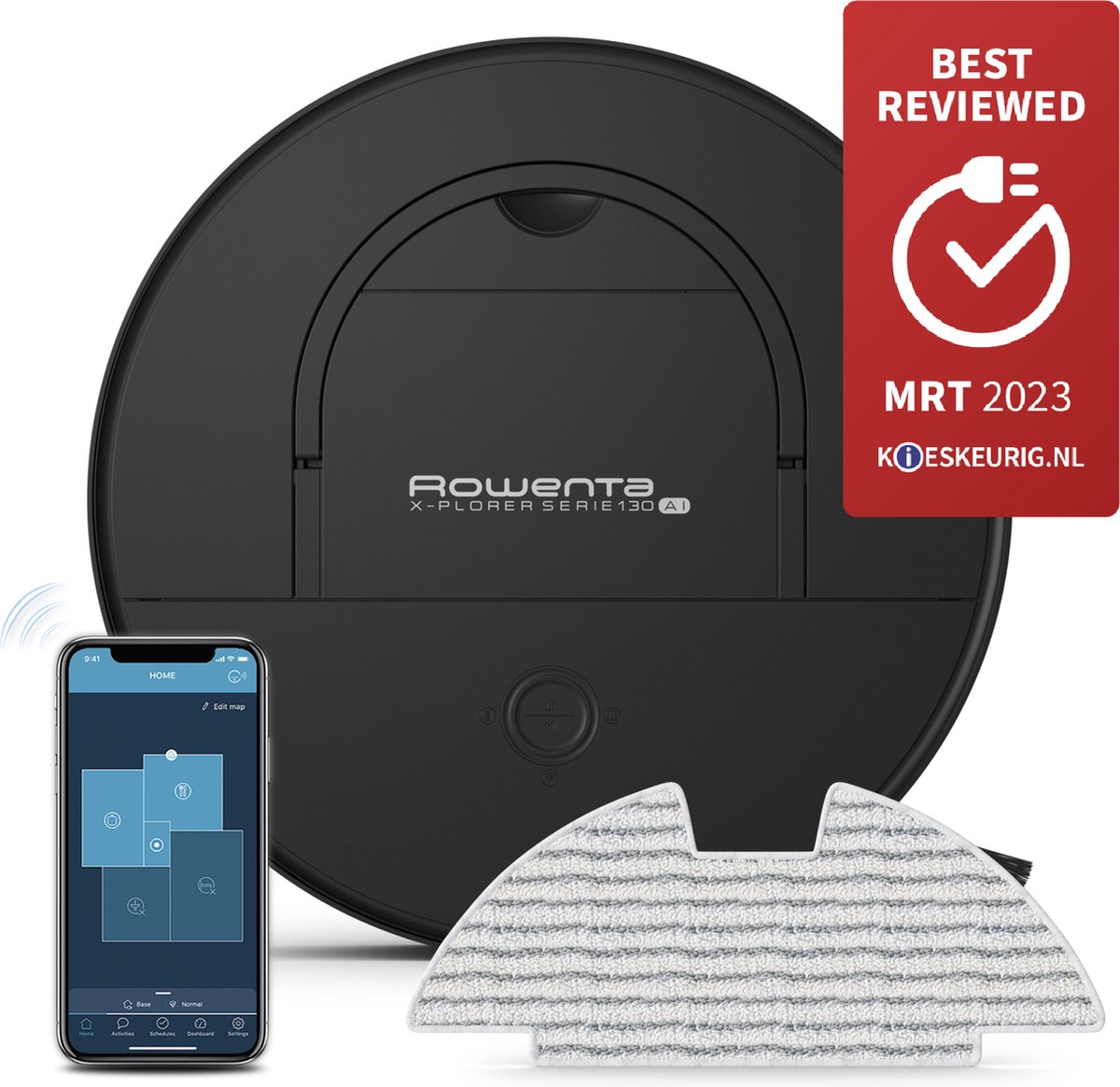 Wat vinden we goed aan de Rowenta X-Plorer RR9075 Robotstofzuiger