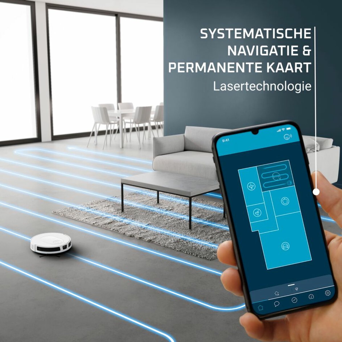 Rowenta X-Plorer Serie 70 RR8477WH Robotstofzuiger
