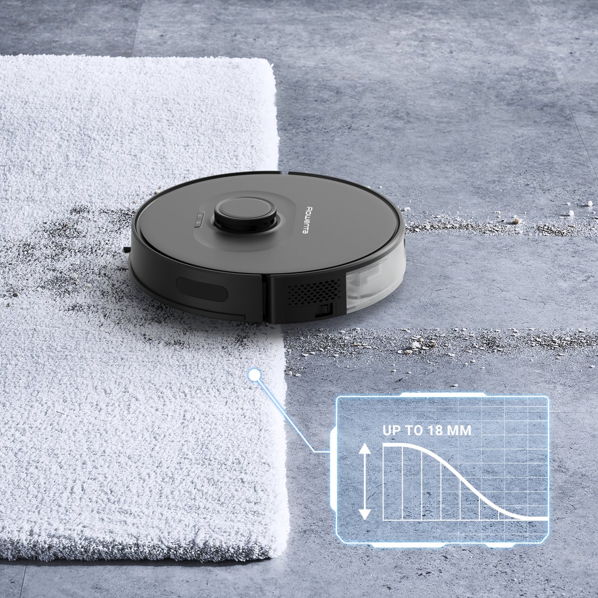 Rowenta X-Plorer Serie 75S RR8575 Robotstofzuiger Zwart