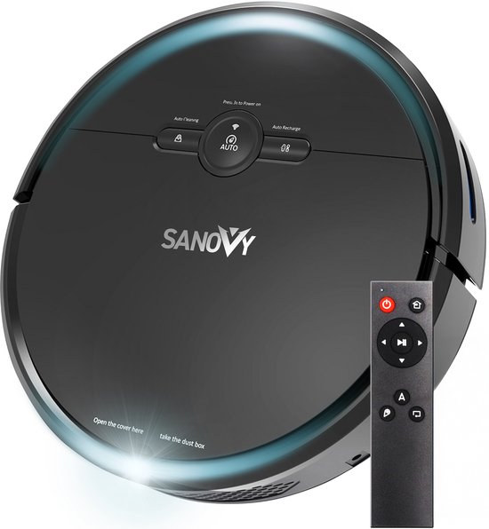 Sanovy 3-in-1 Robotstofzuiger met dweilfunctie