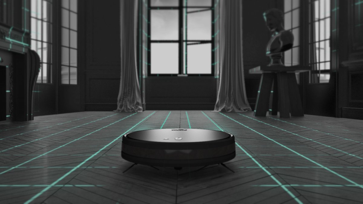 SCHBOT S8 Zwart Robotstofzuiger