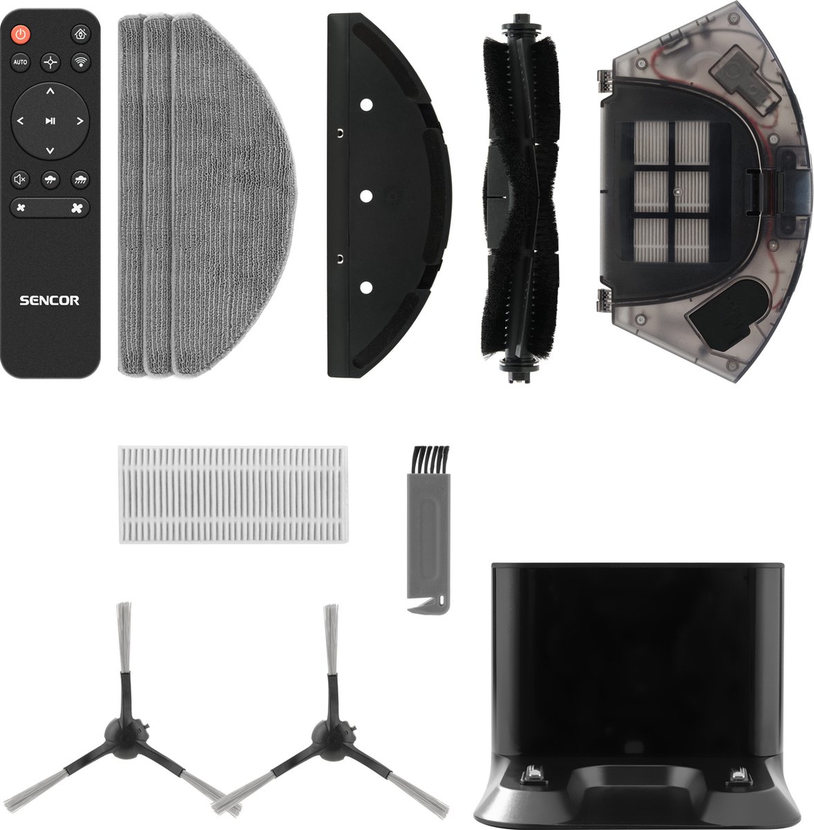 Sencor SRV 9120BK Robotstofzuiger met dweilfunctie