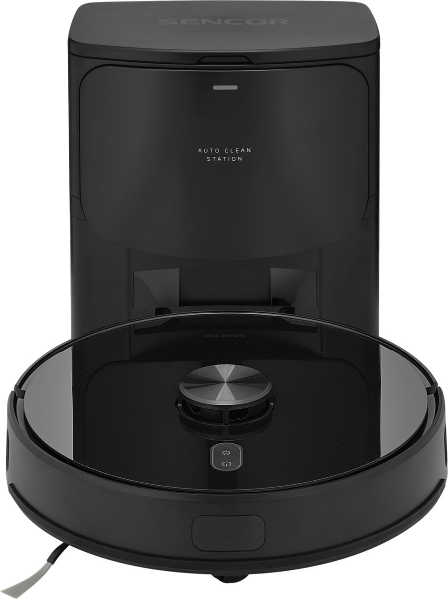 Sencor SRV 9185BK Robotstofzuiger met leegstation en dweilfunctie