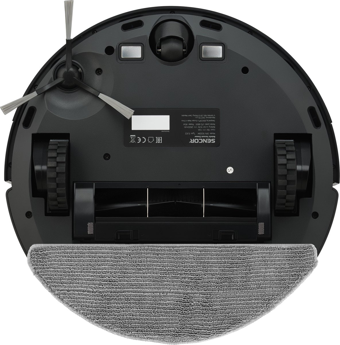 Sencor SRV 9185BK Robotstofzuiger met leegstation en dweilfunctie