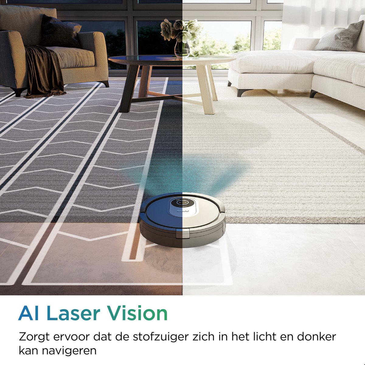Shark AI Laser Robotstofzuiger RV2001EU