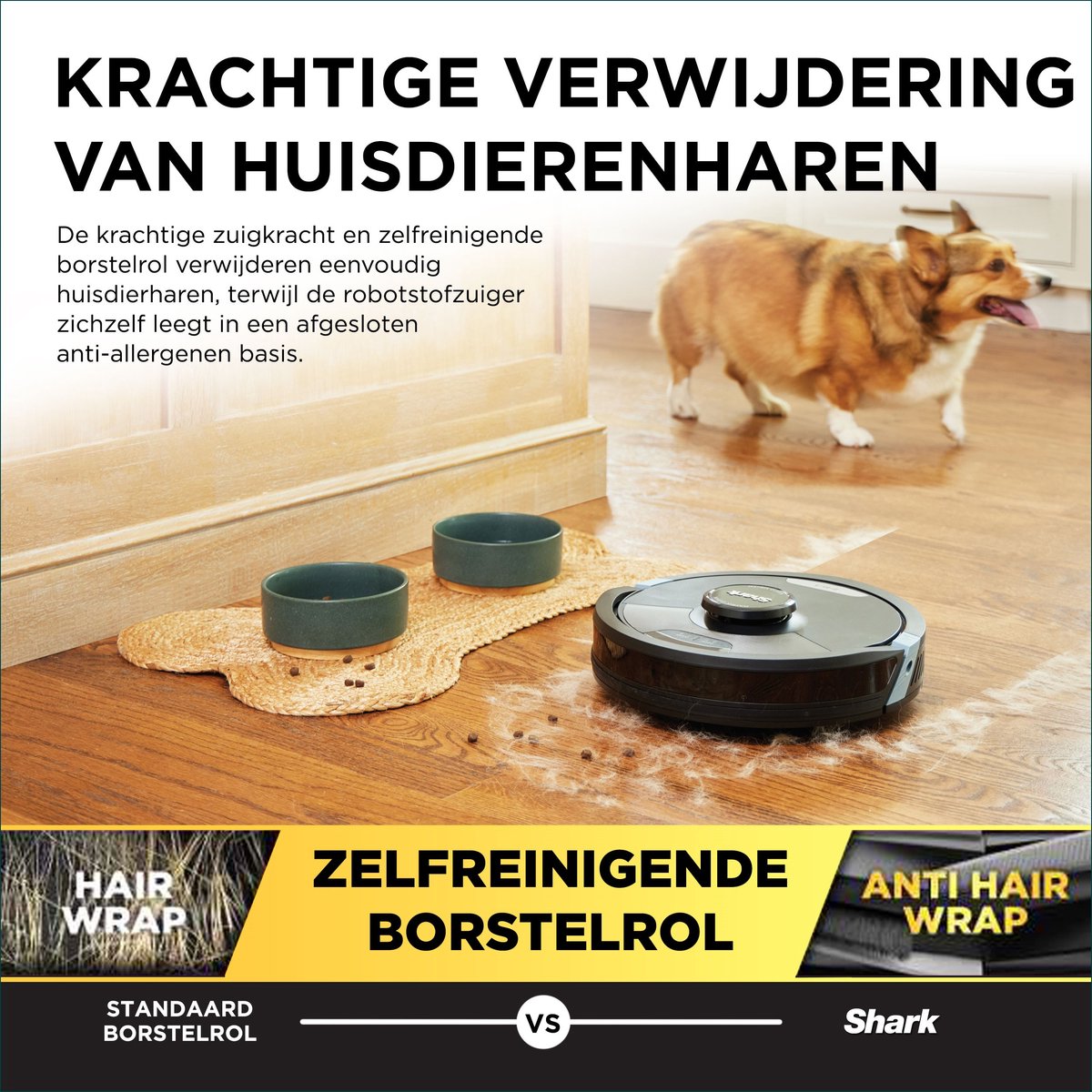 Shark Matrix Plus RV2620WAEU Robotstofzuiger 2-in-1