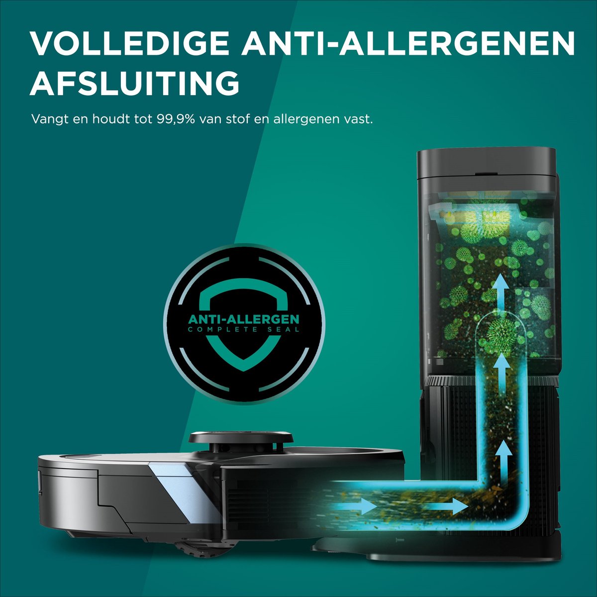 Shark Matrix Plus RV2620WAEU Robotstofzuiger 2-in-1