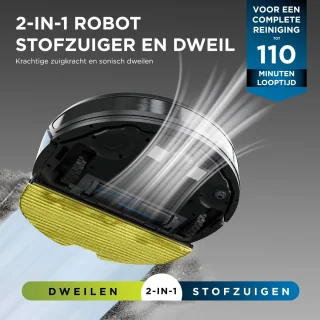 Shark Matrix Plus RV2620WAEU Robotstofzuiger 2-in-1
