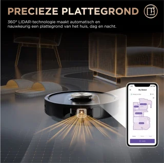 Shark PowerDetect NeverTouch Pro RV2800ZEEU 2-in-1 Robotstofzuiger