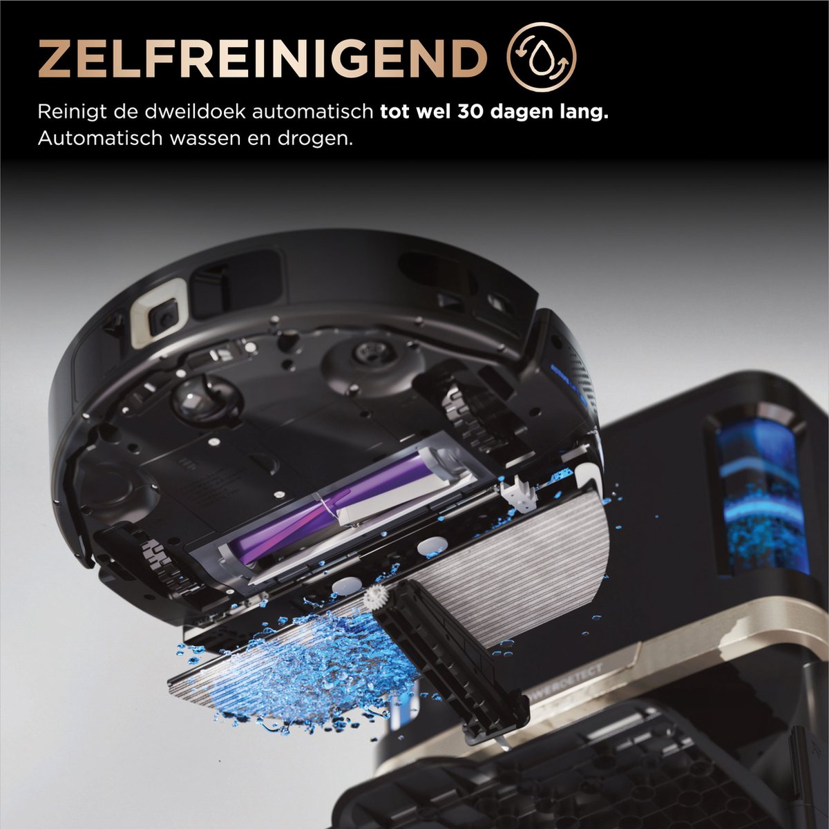 Shark PowerDetect NeverTouch Pro RV2800ZEEU 2-in-1 Robotstofzuiger