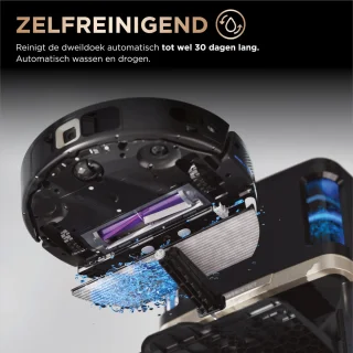 Shark PowerDetect NeverTouch Pro RV2800ZEEU 2-in-1 Robotstofzuiger