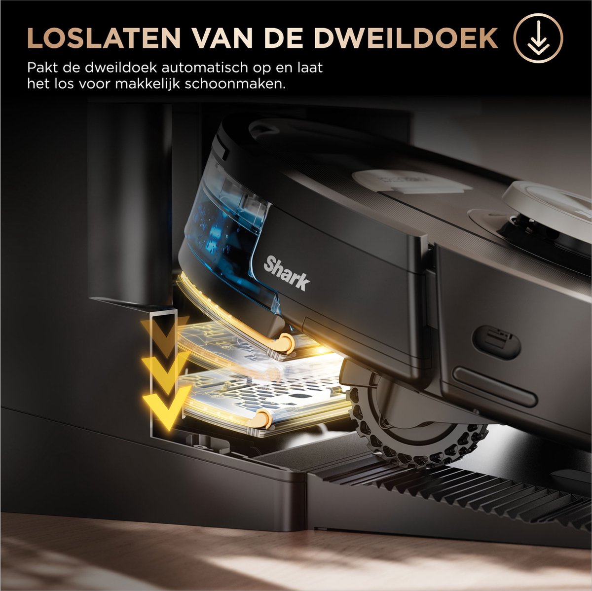 Shark PowerDetect NeverTouch Pro RV2800ZEEU 2-in-1 Robotstofzuiger