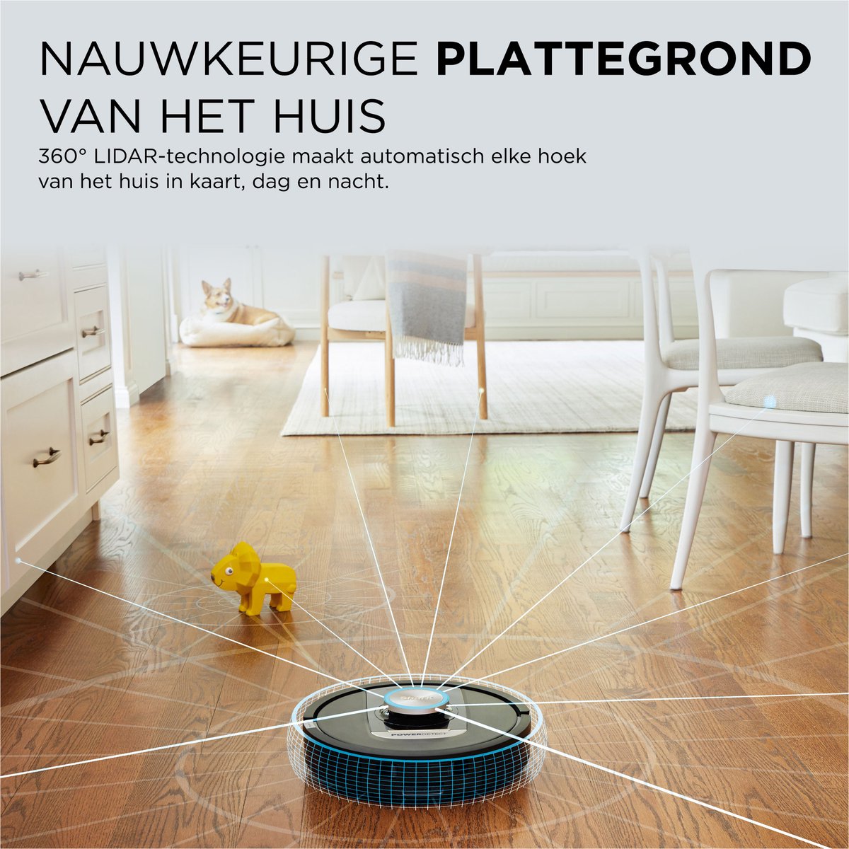Shark PowerDetect Robotstofzuiger RV2820VEEU