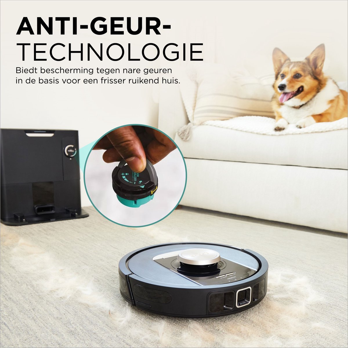 Shark PowerDetect Robotstofzuiger RV2820VEEU