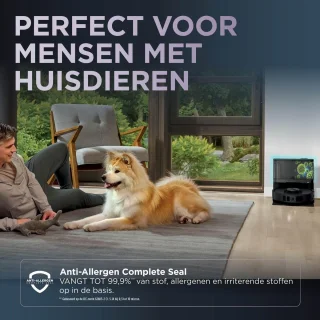 Shark RV2800YEEU PowerDetect NeverTouch Pro 2-in-1 Robotstofzuiger en Mop