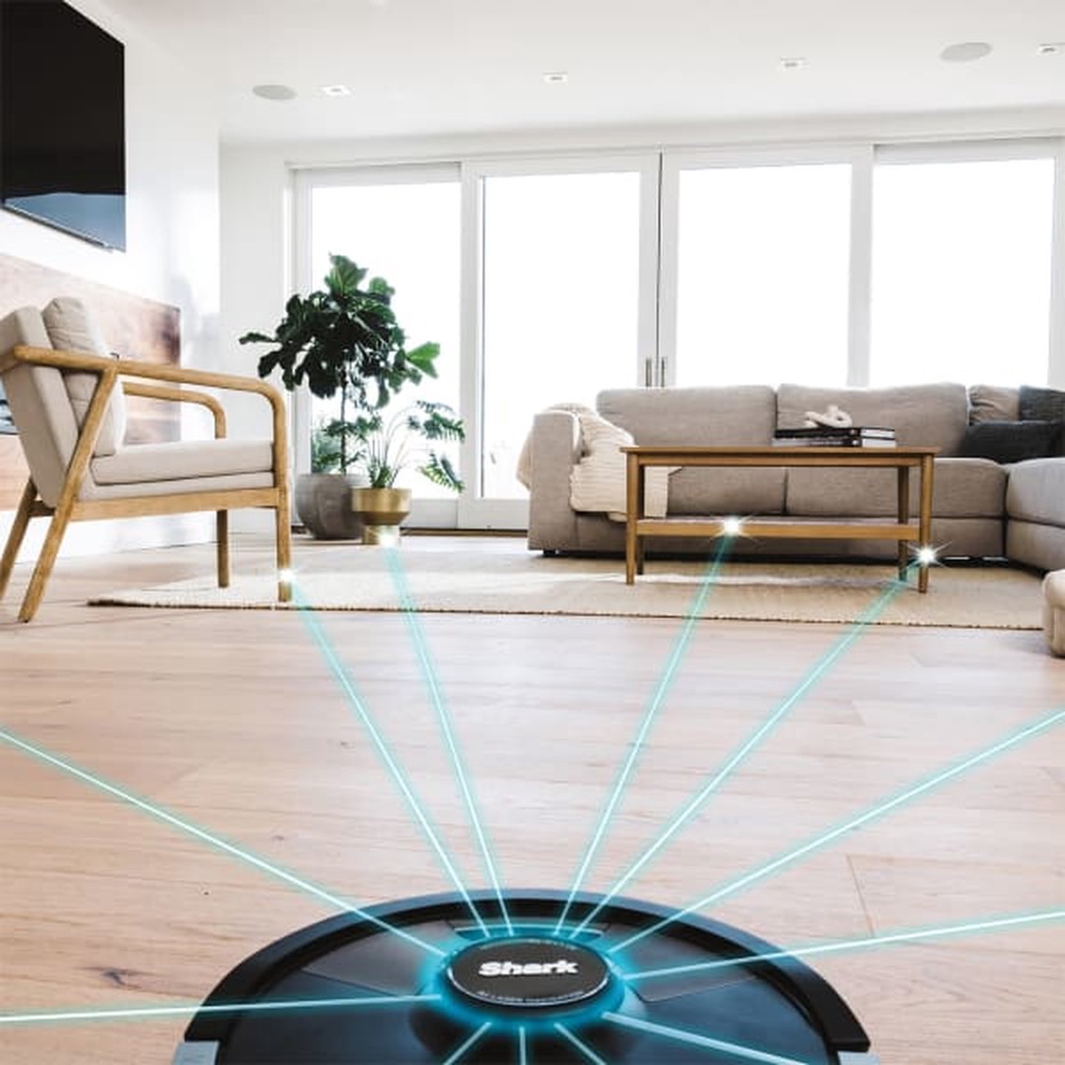 Shark STYLE iQ RV2600WSEU robotstofzuiger zwart