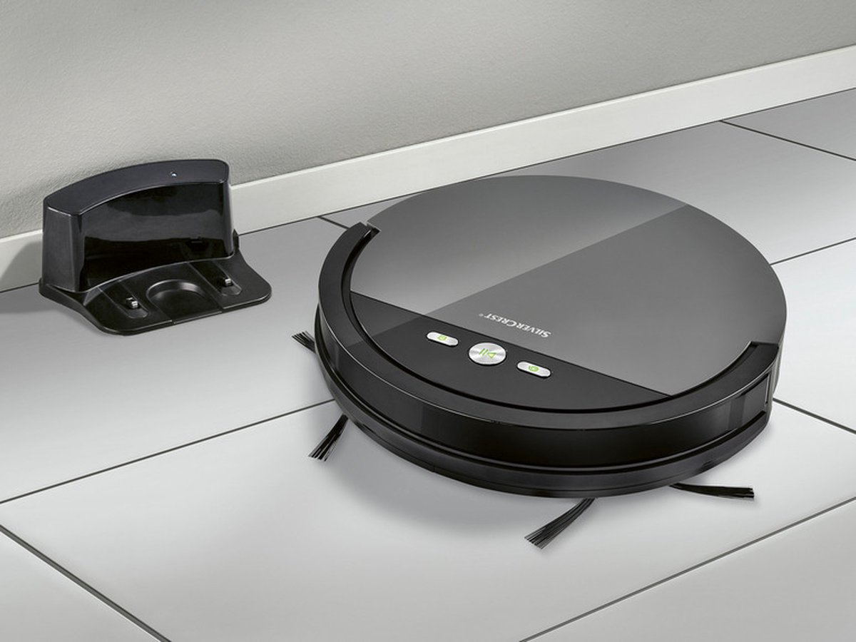 SILVERCREST Robotstofzuiger met watertank en accessoires